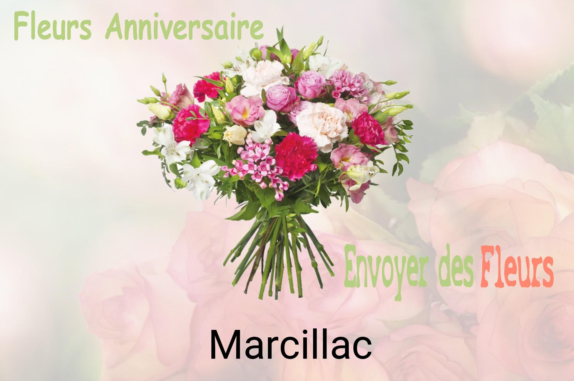 Bouquet de fleurs d’anniversaire livré à Marcillac