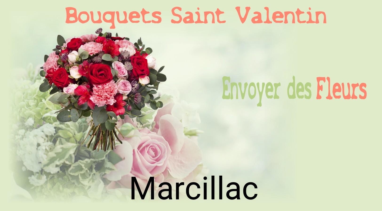 Roses de Saint-Valentin livrées à Marcillac